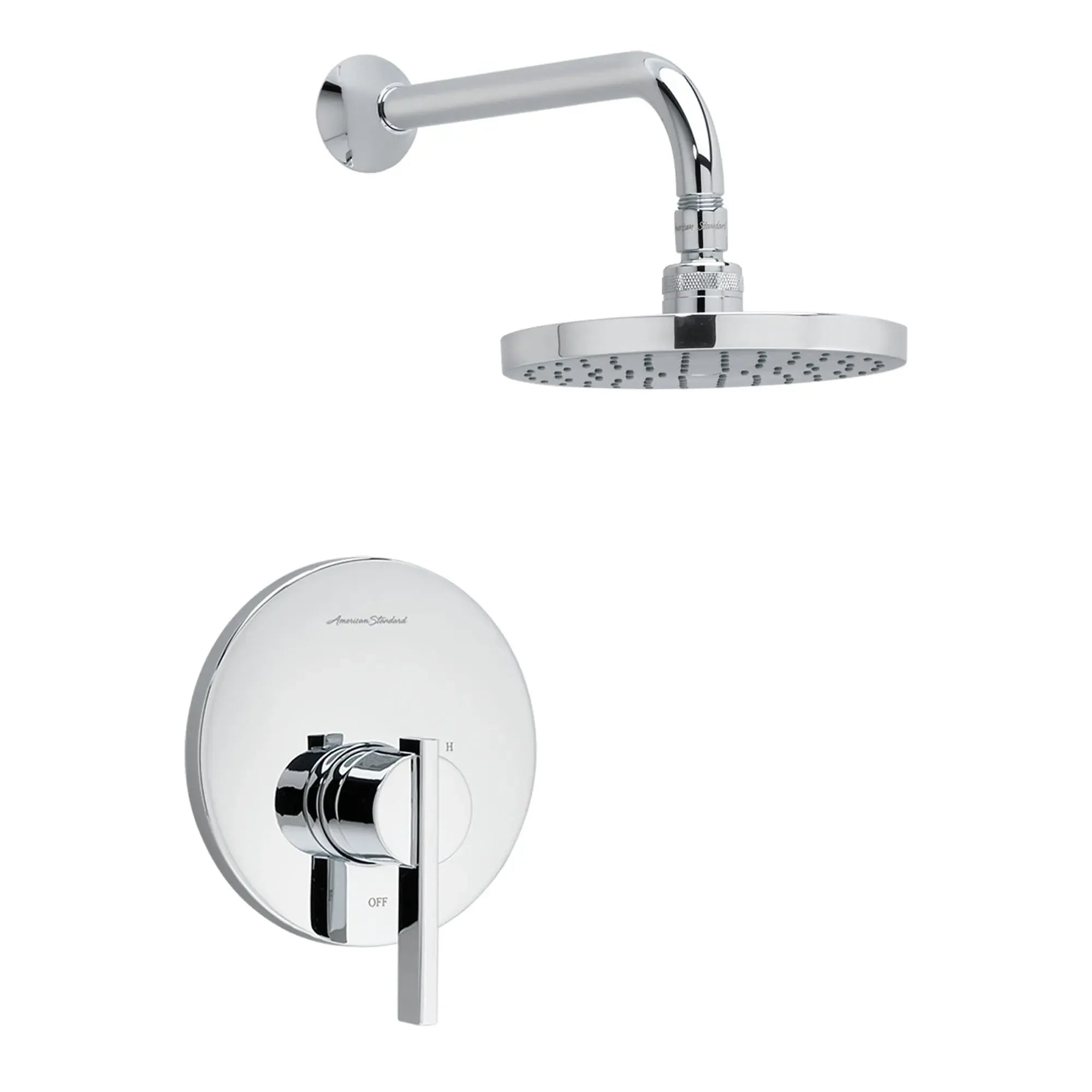 Berwick® 2.5 gpm/9.5 L/min Shower Trim Kit With Rain Showerhead, Double Ceramic Pressure Balance Cartridge and Lever Handle — image 1